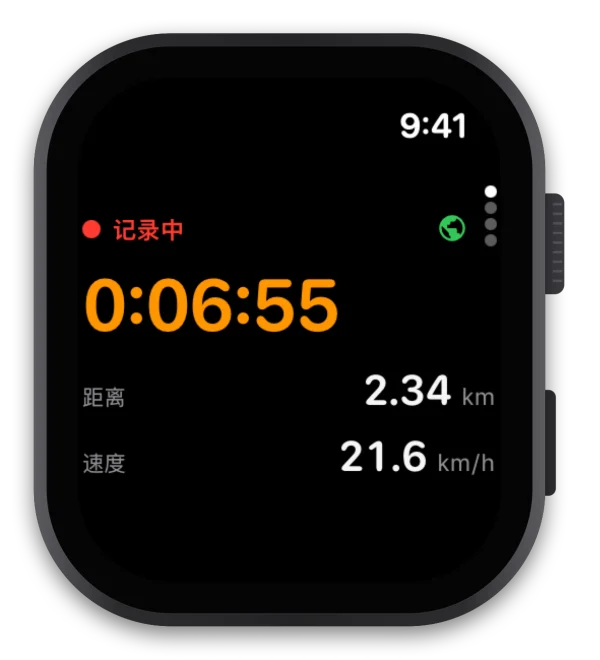 手表:记录中